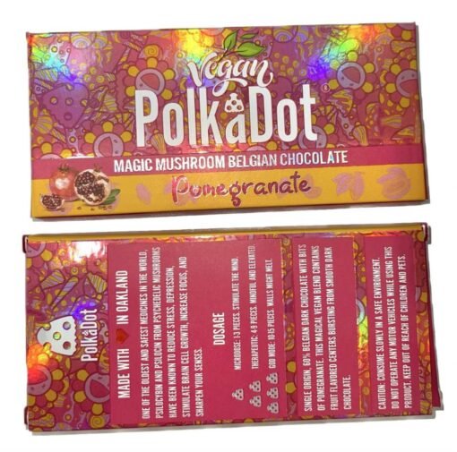 Buy Polkadot Pomegranate Chocolate Bar